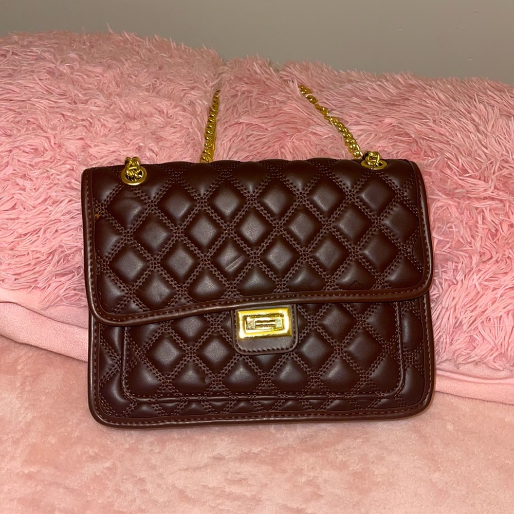 Brown Purse.